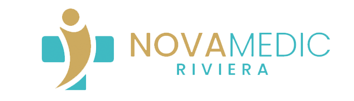 Logotipo de NOVAMEDIC RIVIERA, clínica de medicina regenerativa y prevención avanzada